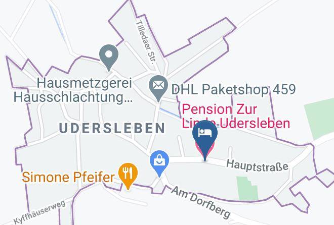 Kyffhauserkreis - Pension Zur Linde Udersleben Maps
