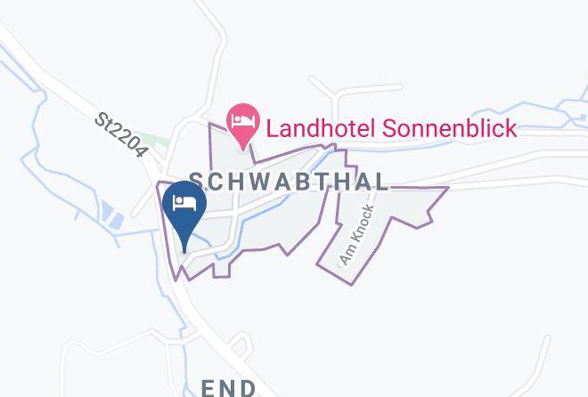 Lichtenfels - Pension Zur Muhle Maps