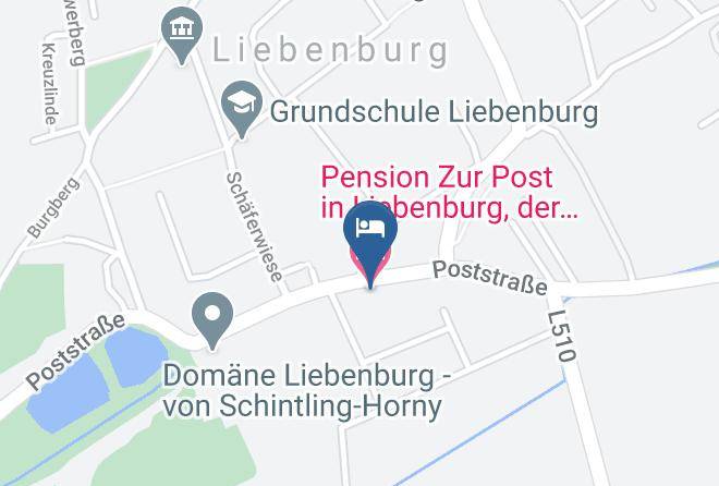 Goslar - Pension Zur Post In Liebenburg Der Harz Ist Nah Maps