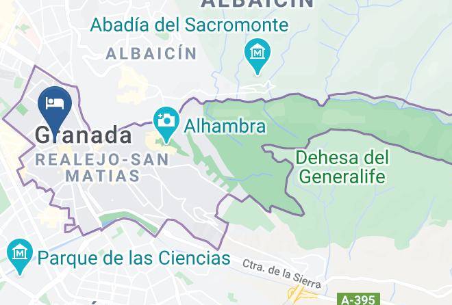 Granada - Pension Zurita Maps