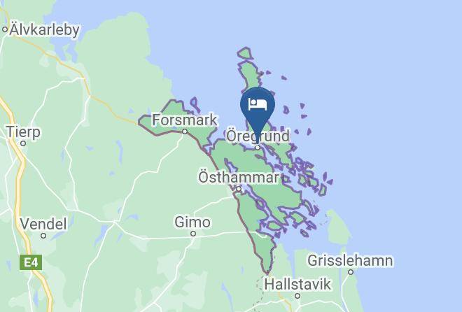 Osthammar - Pensionat Ankargarden I Oregrund Maps