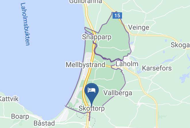 Laholm - Pensionat Bon Sai Maps