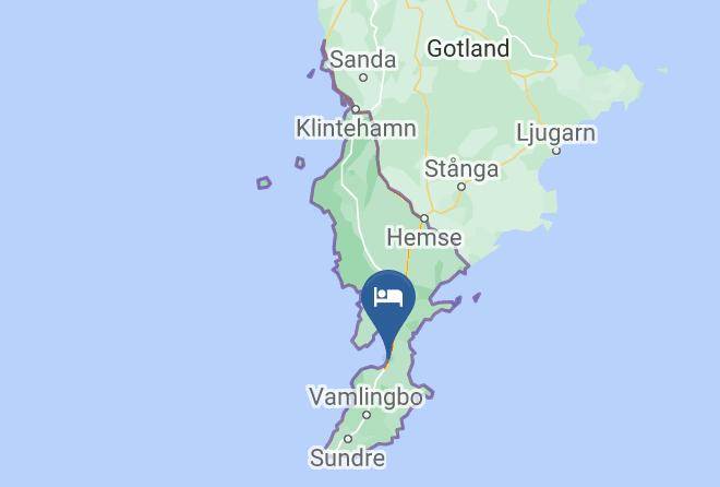 Gotland - Pensionat Gra Gasen Maps
