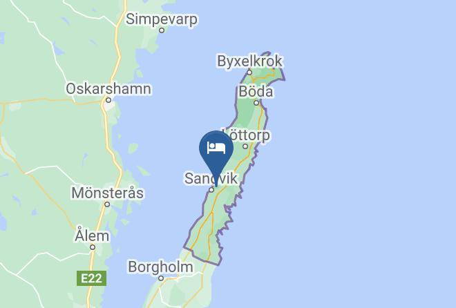 Borgholm - Pensionat Haga Maps