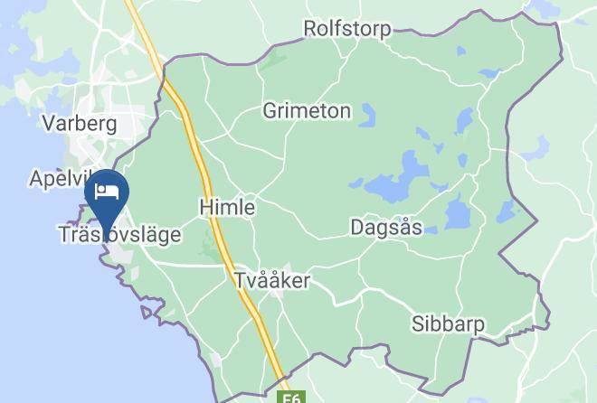 Varberg - Pensionat Havet Maps