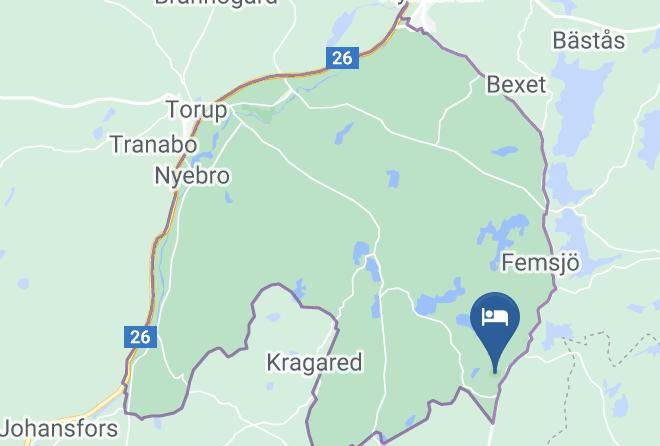 Hylte - Pensionat Sagknorren Fishing Maps