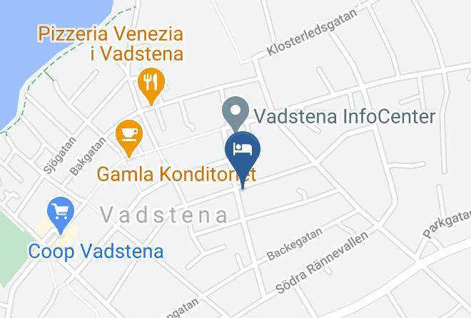 Vadstena - Pensionat Solgarden Vadstena Maps