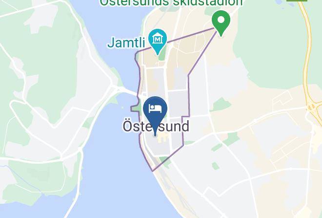 Ostersund - Pensionat Svea Maps