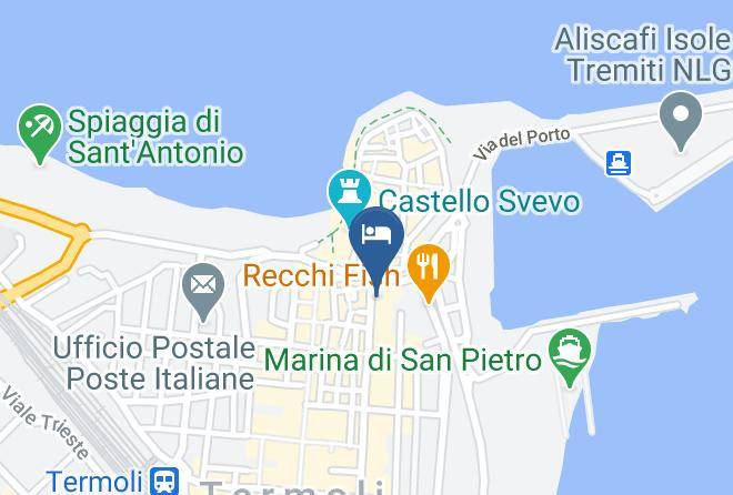 Campobasso - Pensione Al Pescatore Maps
