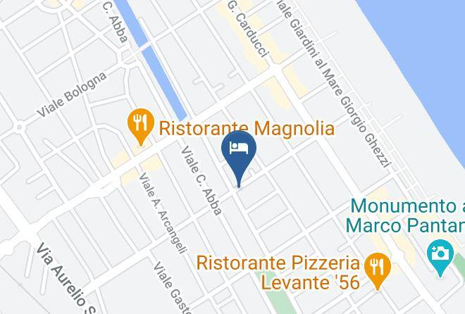 Forli - Pensione Anita Di Farneti Massimo Maps