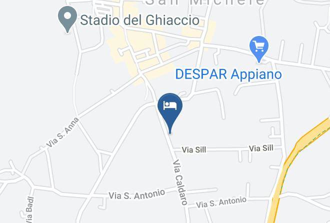 Bolzano - Pensione Aurora Maps
