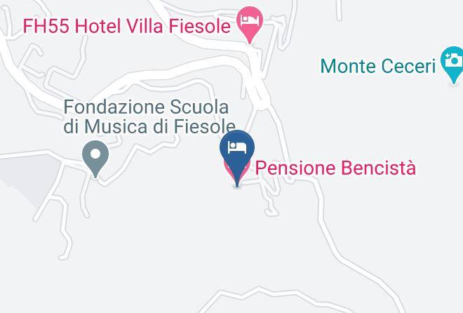 Florence - Pensione Bencista Maps