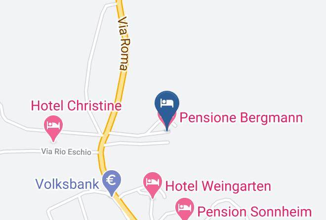 Bolzano - Pensione Bergmann Maps