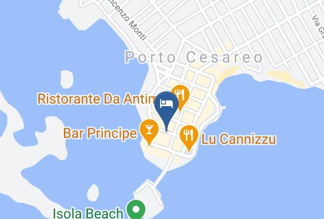 Lecce - Pensione Da Ettore Maps