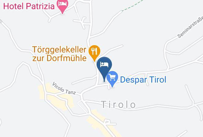 Bolzano - Pensione Dorothea Maps