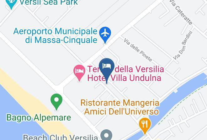 Massa Carrara - Pensione Elisabetta Maps