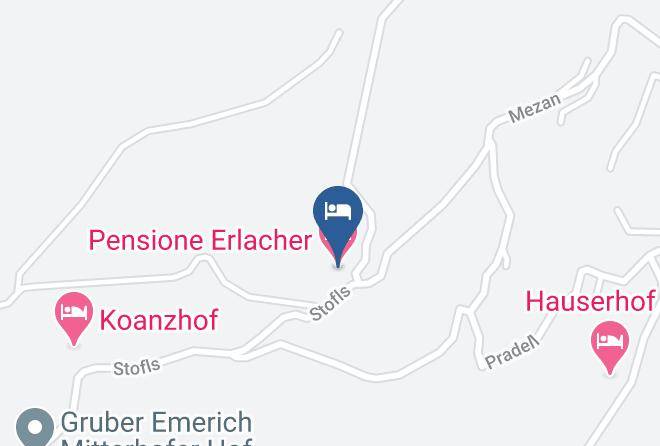 Bolzano - Pensione Erlacher Maps