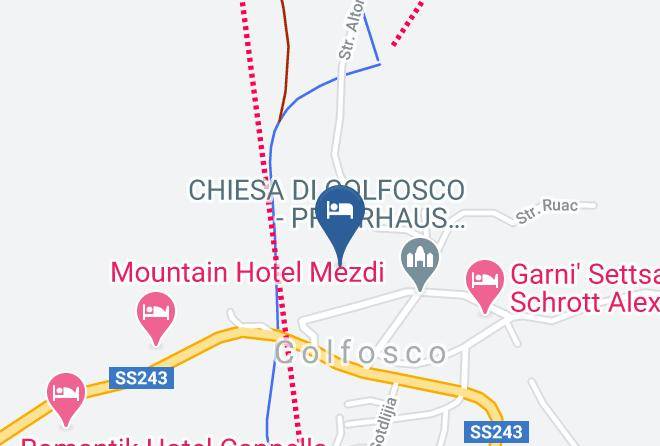 Bolzano - Pensione Haus Erica Maps