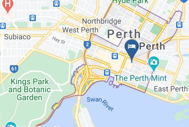 Perth - Pensione Hotel Perth Maps