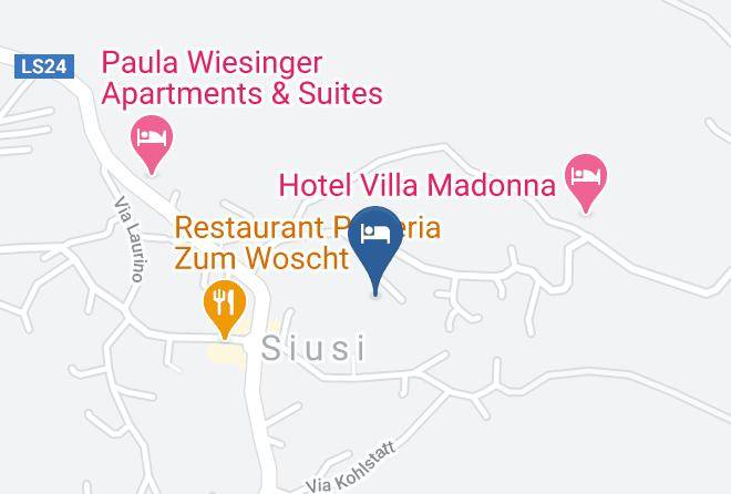 Bolzano - Pensione Karlegger Maps