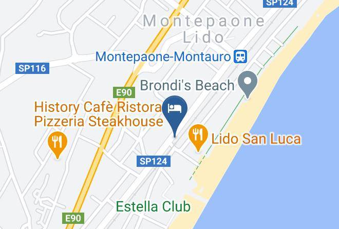 Catanzaro - Pensione La Giara Maps