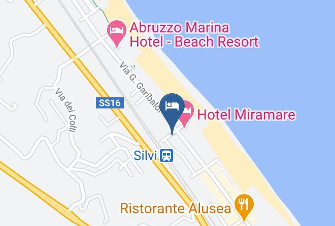 Teramo - Pensione Lido Maps