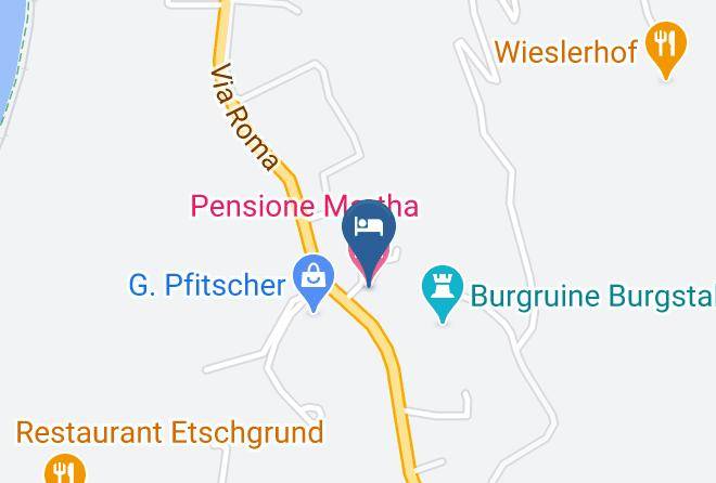 Bolzano - Pensione Martha Maps