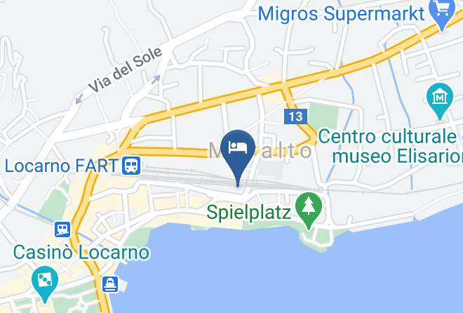 Locarno - Pensione Miralago Maps