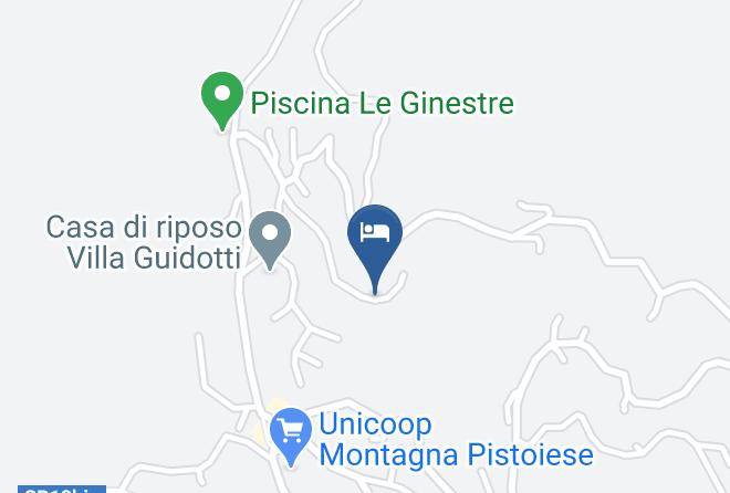 Pistoia - Pensione Mizia Maps