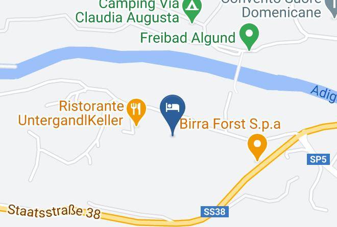 Bolzano - Pensione Monya Maps
