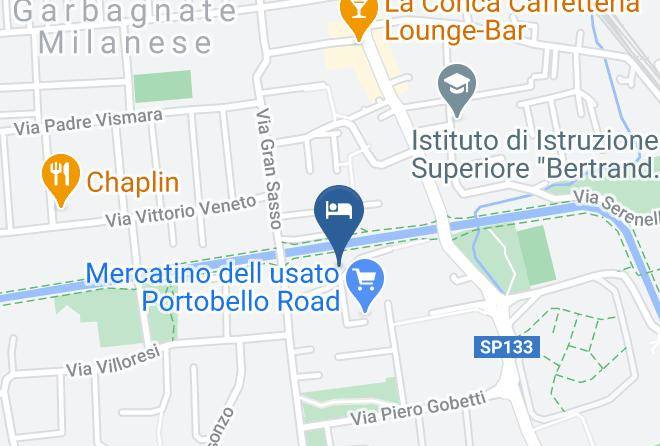 Milan - Pensione Paradiso Maps