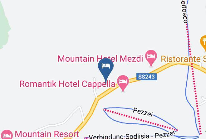 Bolzano - Pensione Pcei Maps
