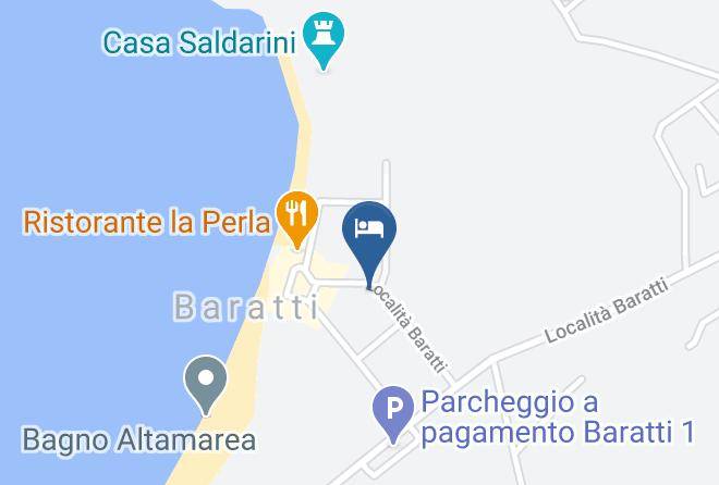 Leghorn - Pensione Ristorante Alba Maps