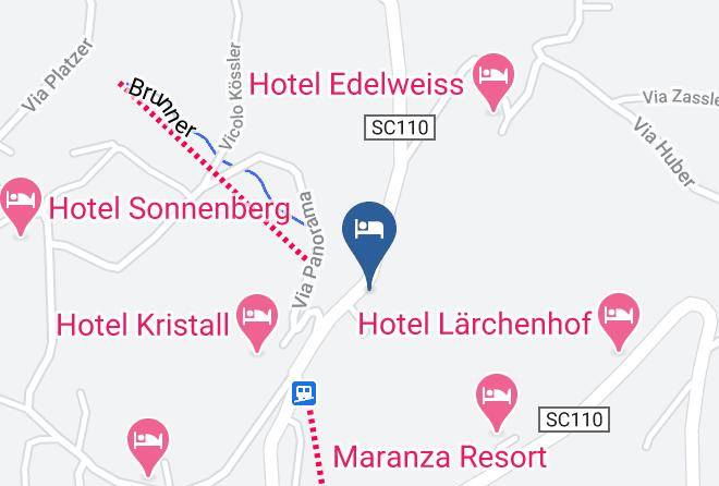 Bolzano - Pensione Schifferegger Maps