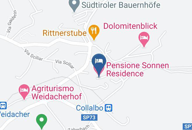 Bolzano - Pensione Sonnen Residence Maps