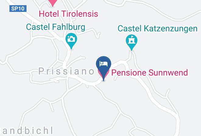 Bolzano - Pensione Sunnwend Maps