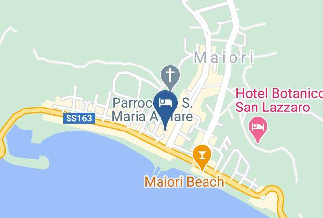 Salerno - Pensione Vittoria Maps