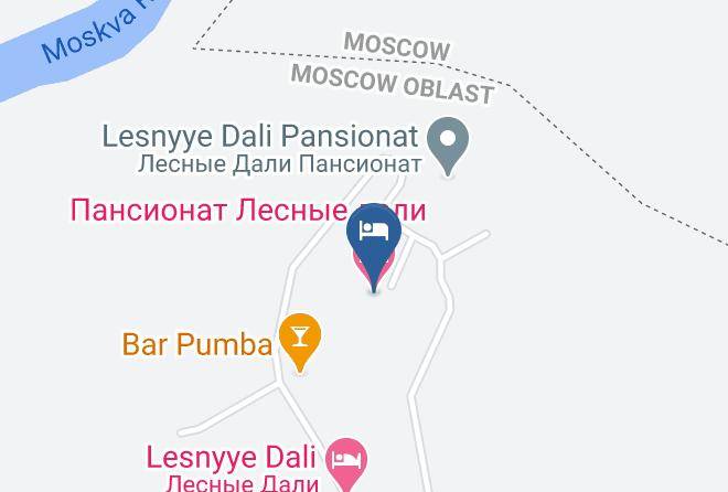 Odintsovsky District - Pensionforest Maps