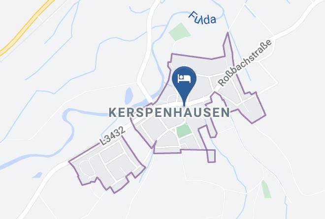 Hersfeld Rotenburg - Pension Fuldatal Maps