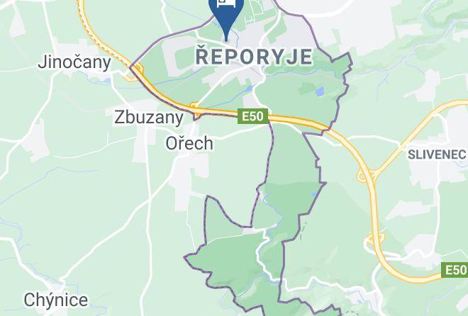 Prague - Pensions Benes Maps