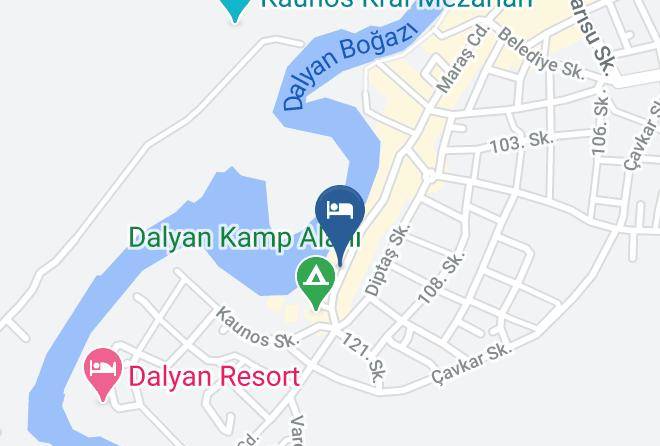 Ortaca - Miletos Pansiyon Maps