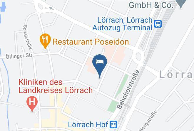 Lorrach - Pension Sieben Das Andere Hotel Maps