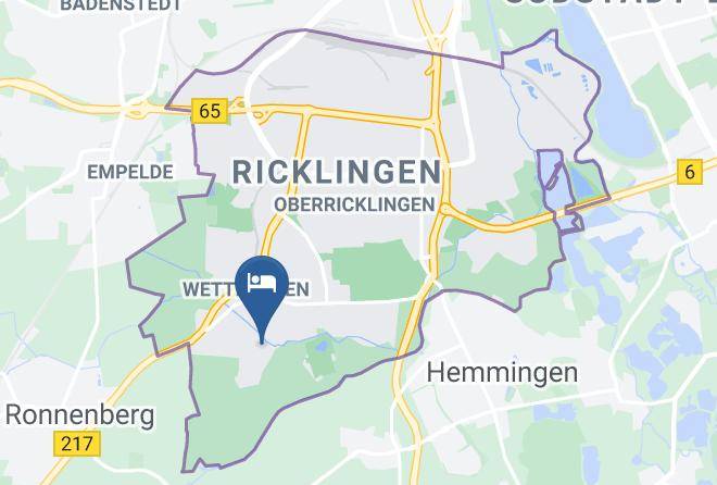 Stadt Hannover - Pension Wettbergen Maps