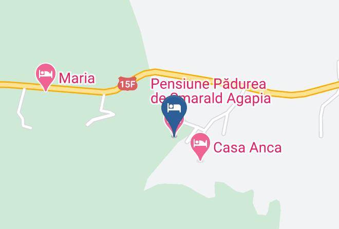 Agapia - Pensiune Padurea De Smarald Agapia Maps