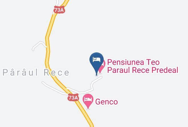 Predeal - Pensiune Teo Paraul Rece Predeal Maps