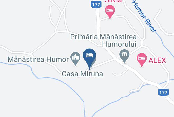 Manastirea Humorului - Pensiune Turistica Maria Maps