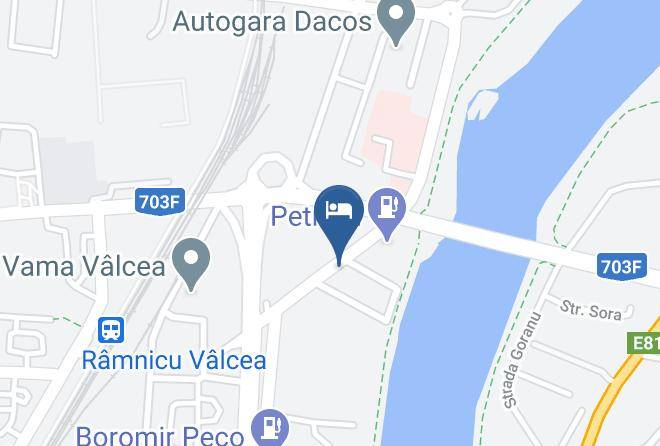 Ramnicu Valcea - Pensiune Valentina Maps