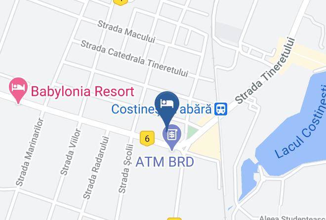 Costinesti - Pensiunea 2 X 2 Maps