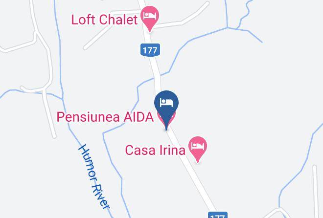 Manastirea Humorului - Pensiunea Aida Maps