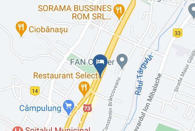 Campulung - Pensiunea Aleea Teilor Maps